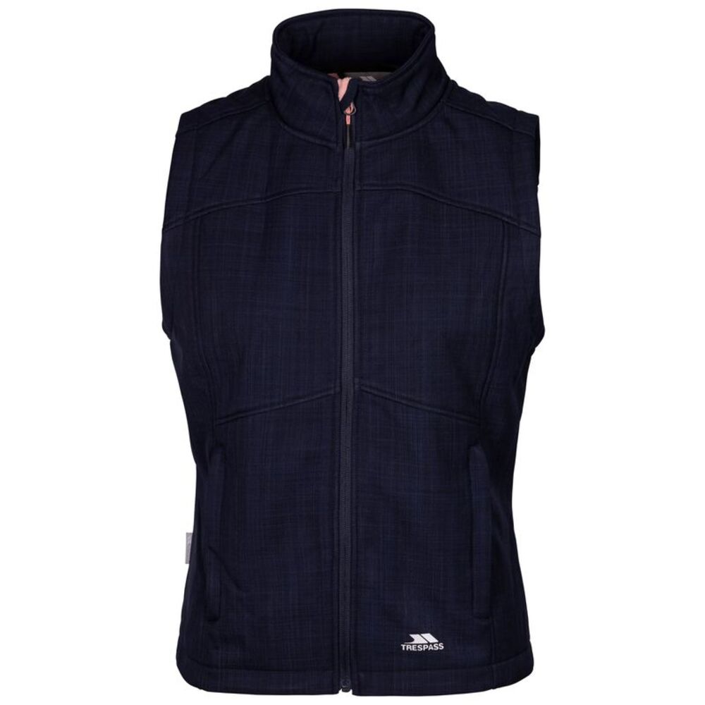 Trespass Womens/Ladies Mereb TP50 Softshell Lightweight Vest / Navy Marl